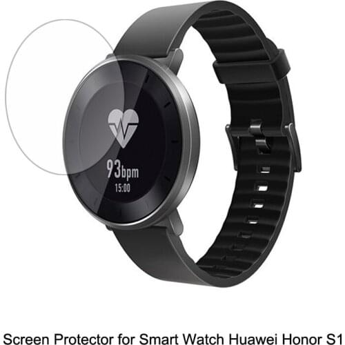 2* Clear LCD TPU Film Anti-Scratch Soft Screen Protector Cover for Smart Watch Computer HUAWEI Honor S1 Accessories