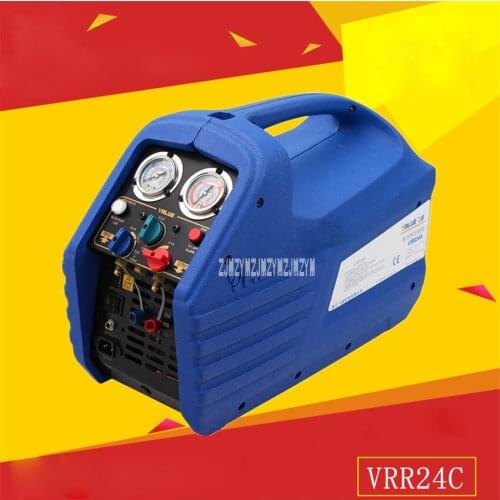 New Arrival VRR24C Double Cylinder Refrigerant Recovery Machine 220-240VAC 50 / 60Hz 5A 1750rpm 1HP Motor 0-40 Degrees Hot Sale
