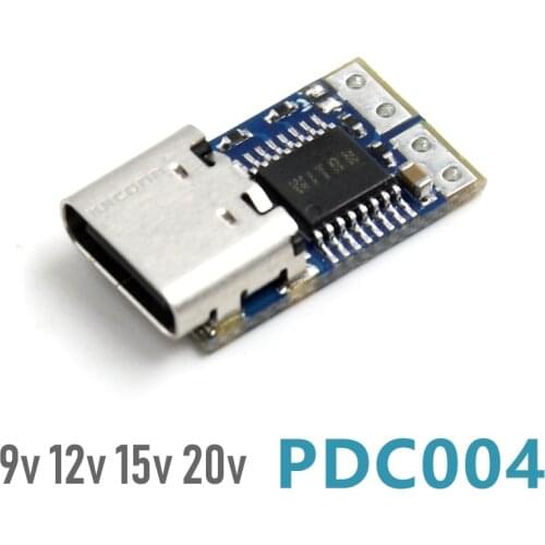 PDC004-PD decoy PD23.0 to DC DC trigger adapter cable QC4 charging notebook 9 12 15 20V
