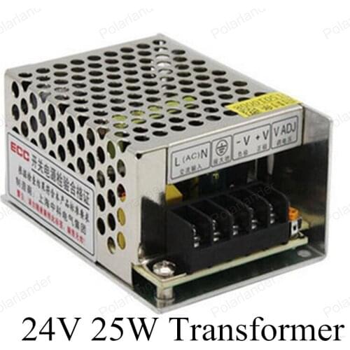 For DC 24V 25W 220V Swich Driver Voltage lighting Transformer for LED Strip Light Display Regulated Switching Power Supply