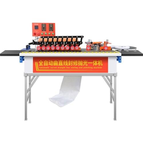 Manual Edge Banding Machine Double Side Gluing Portable Edge Bander Woodworking Edge Banding Machine