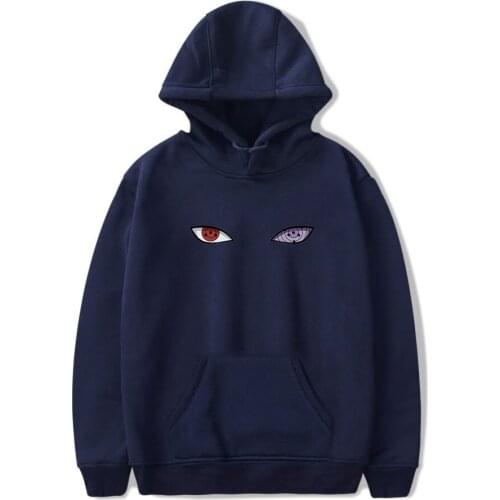 Cosplay Sasuke Hoodies Eyes Printed men/womens Hoodie Kakashi boy/girls kids Sweatshirt Harajuku Streetwear Anime clothes Autumn