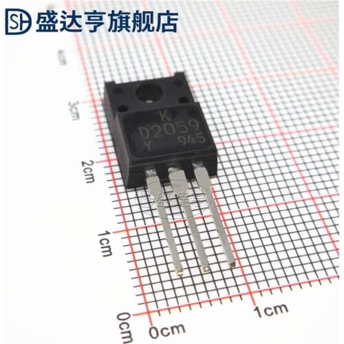 10Pcs/Lot KTD2059 D2059 5A 100V TO220 New Original In Stock
