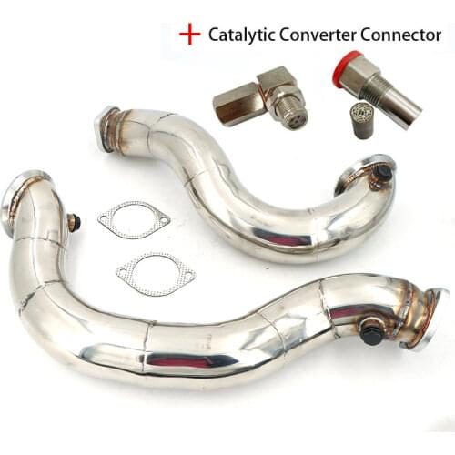 Dump pipe dump tube N54 N54B30 Downpipe 135i 335i 335is 1M E82 E88 E90 E91 E92 E93 Twin turbo exhaust down pipe dumppipe