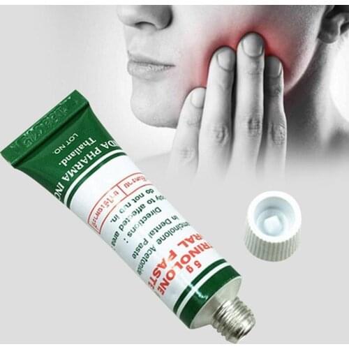 5g Thai Oral Cream Natural Herbal Oral Hygiene Antibacterial Mouth Relief Cream Ointment Ointment Ulcer L4O1