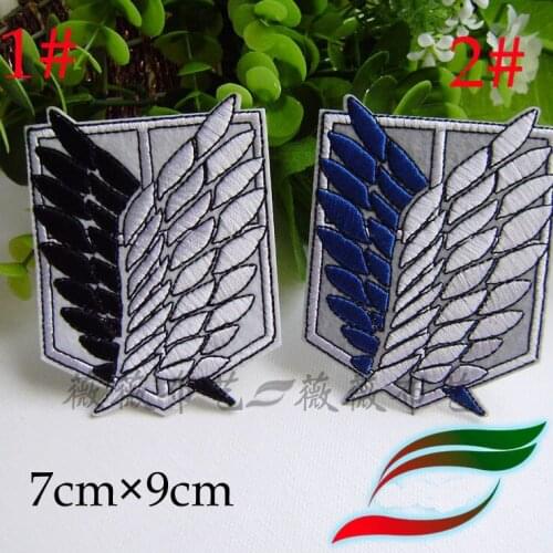 Animation Peripheral Corps Logo Adhesive Cloth Sticker Badge Crest Backpack Decoration Patch A534