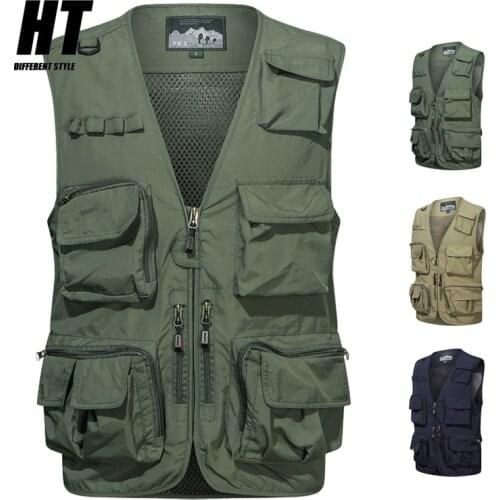 Мужские жилеты с карманами HT China At AliExpress