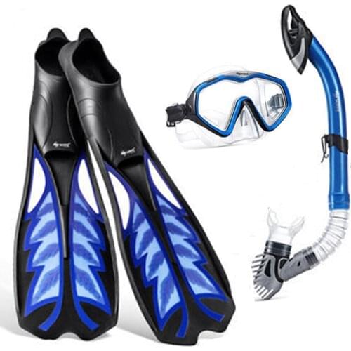 Professional Adult Swimming Fins Portable Scuba Diving Long Submersible Silicone Snorkeling Water Sports Equipment Dive Flippers