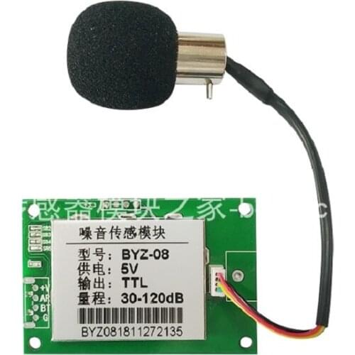 Split Noise Sensor Industrial Noise Measurement Module Sound Sensor BYZ08-F
