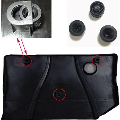 Engine protective cover rubber cushion engine under guard plate rubber gasket for ford focus mk2