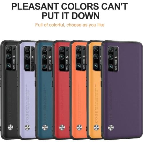 Luxury Leather Case For Honor 30 Shockproof Full Cover Phone Shell For Xonor 30 Pro Plus 30s 30i 20 20s V30 9x Silicone Bumper