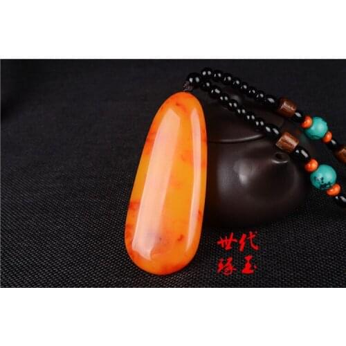 Rough Stone Hetian Jade Gold Silk Beige Topaz Hand Play Pieces