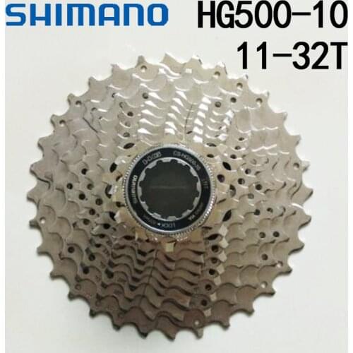 SHIMANO DEORE HG500-10 Mountain Bike flywheel MTB HG500 10 11-42T 11-34T 11-32T 10 Speed HG50-10