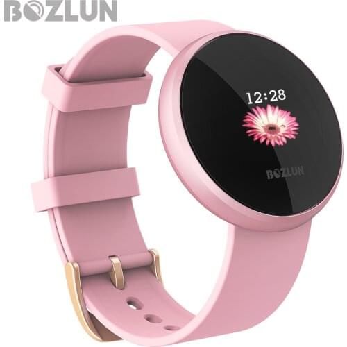 New Gift Fashion Women Smart Digital Watch Female Period Reminder HeartRate Waterproof Colories Step Beauty Smart Bracelet