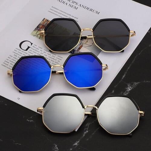 Polarized Sunglasses Men Women Hexagonal Oversized Sun Glasses for Female Male Metal Frames Brand Designer Elegant Luxury Uv400