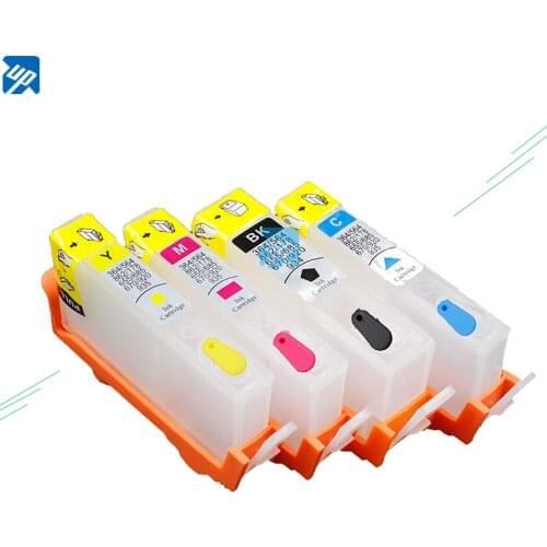 UP refillable Ink cartridge replacement for HP 364 364XL with permanent Chip 3070A B209a B210A 5515 B010a B109d B109a B110c 5520