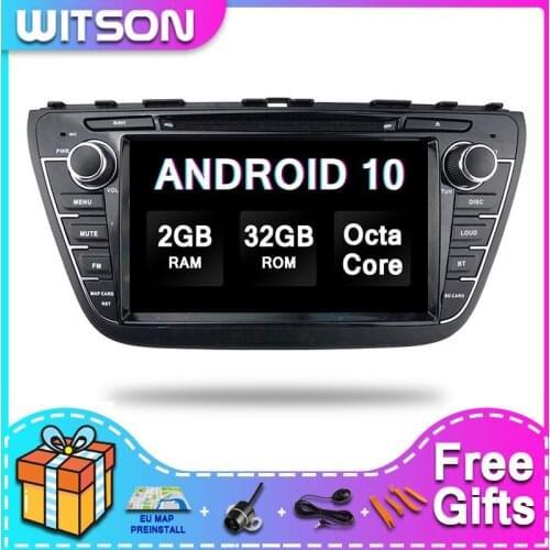 WITSON ANDROID 10.0 Car Video Player For SUZUKI S-CROSS 2013-2015 Car DVD Multimedia Player