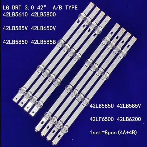 10kits/20kits/30kits DRT 3.0 42 inch LED backlight strip bar for 42lb5600 42lb5500 42lb5800