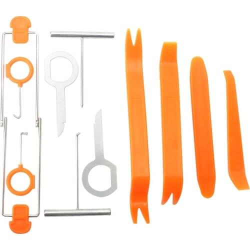 12 PCS Car Radio Audio Door Clip Panel Trim Removal Car Refit Dismantle Removal Installer Tools
