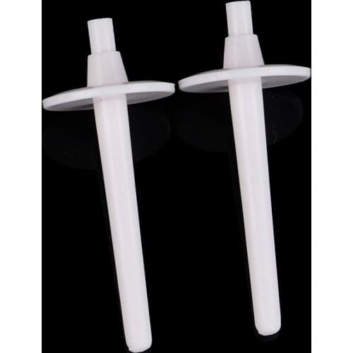 2pcs/Set Spool Pins Spoon Stand Holder White Plastic Sewing Machine Parts Sewing Tools Knitting Accessories