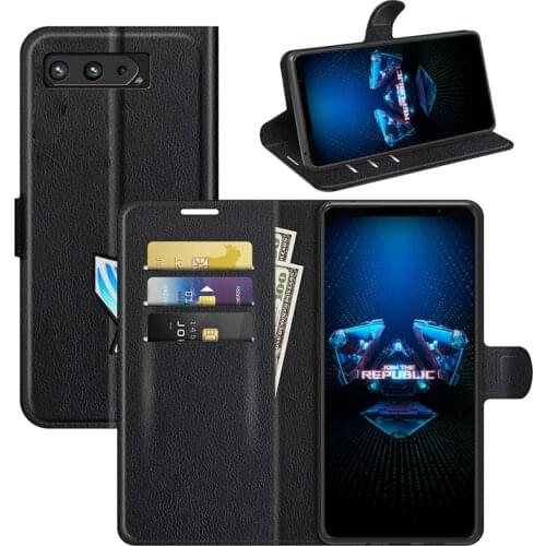 For ASUS Rog Phone 5 Case Cover Wallet Leather Flip Leather Phone Case For ASUS Rog Phone 5 Stand Cover For ASUS Rog Phone 5