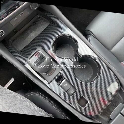 For Nissan X-Trail XTrail Rogue T33 2021 2022 Gear Shift Knob Frame Cover Gearbox Water Cup Holder Panel Trims Car Accessories