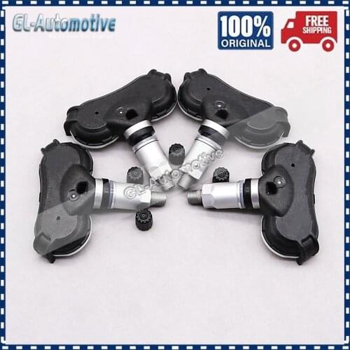 Set of (4) TPMS 52933-2F000 Tire Pressure Sensor for Accent Equus Genesis Sonata Tucson Borrego Rio Spectra 52933 2F000