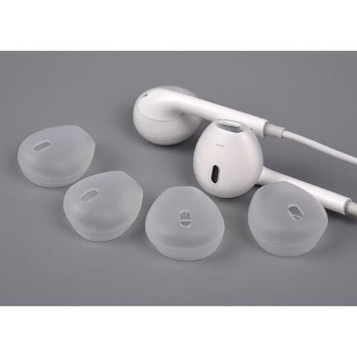 5 Pairs Soft Silicone Earplugs Earbuds Cover For Phone 7 / 6/ 5S / 5 Earpads Anti slip eartips Earphone Case