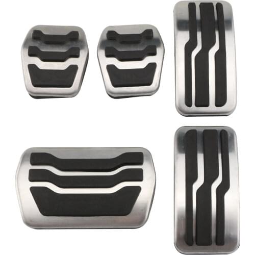 Zlord Car Stainless Steel Car Fuel Gas Pedal Brake Pedals For Ford Focus 3 MK3 RS ST 2012 - 2020 Auto Accessories