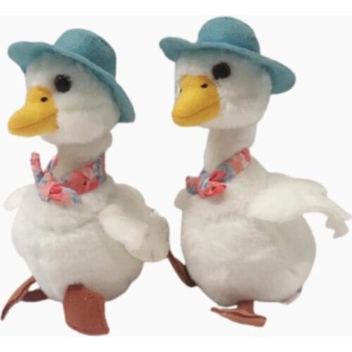 New 6''15CM Ty Peter Rabbit Series Jemima White Duck Plush Toys Cartoon Animal Doll Soft Stuffed Plush Toy Birthday Gift Kids