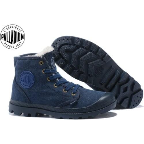 PALLADIUM Pampa Canvas Shoe Help men Botas Cowboy Sneakers Boots Fashion Canvas Casual Shoes Size 39-45