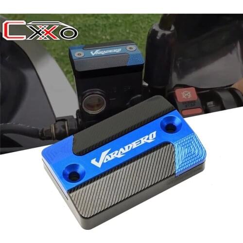 For HONDA XL1000 V Varadero XL1000 2005-2013 2008 2009 2010 2011 2012 Motorcycle CNC High quality Front Fluid Reservori Cover