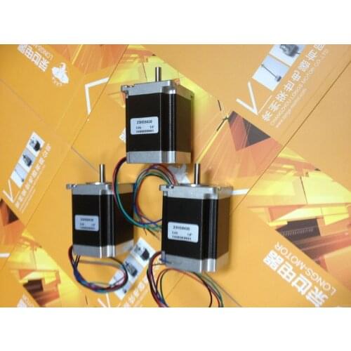 Ship to RU 3pcs Nema 23 stepper motor 272 oz.in 3.0A 23HS8430 CNC Router/KIT Cut Laser Engraving Good Quality -- longs motor