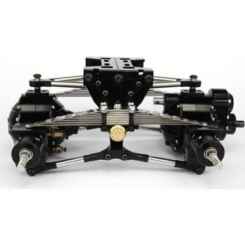 1/14 Rc Truck Rear Suspension Assembly X-8002 Tamiya Tractor Original Hole Position RC Modified Dump Truck Model LESU
