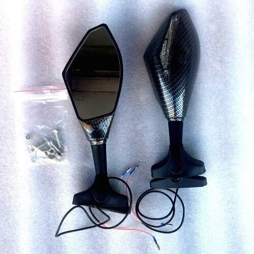 RGV250 1988 1989 Motorcycle Rearview Mirror with turning light For SUZUKI RGV250 1990 1991 1992 1993 1994 VJ22 RGV VJ 22