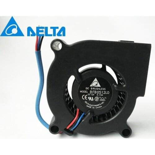 1pcs BFB0512LD 5020 50mm 50*50*20mm 12V 0.15A three lines turbo cooling fan