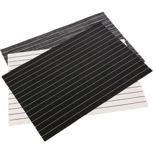 1Pcs Chic Simple Heat-insulated Europe Style Waterproof Placemat Fashion PVC Table Decoration Coffee Cup Table Mats