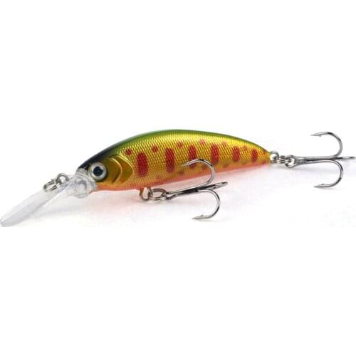 1PCS Japan Tomb Ice Fishing Minnow Lure 6g/70mm Artificial Bionic laser Cocked mouth Wobblers Hard Bait Pesca Fishing Tackle
