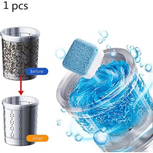 1 Tab Washing Machine Cleaning Detergent Effervescent Tablet Cleaner Washing Machine Home Cleaning Tool,Washing Machine Cleaner