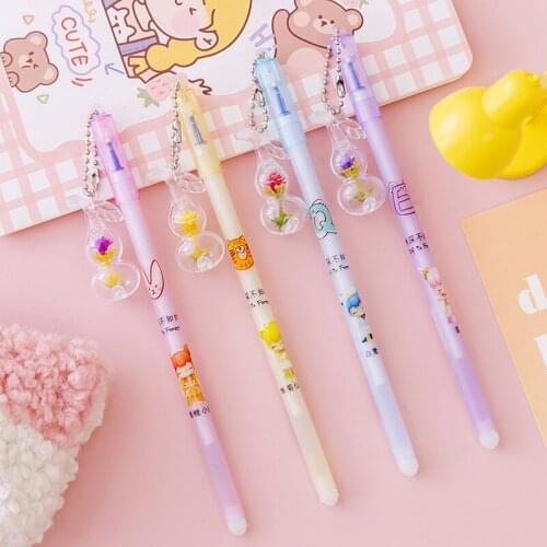 120pcs Creative Gourd Pendant Pen Kids Prize Cute Cartoon Pen for School Supplies Kawaii Stationery Wholesale Office Accessories