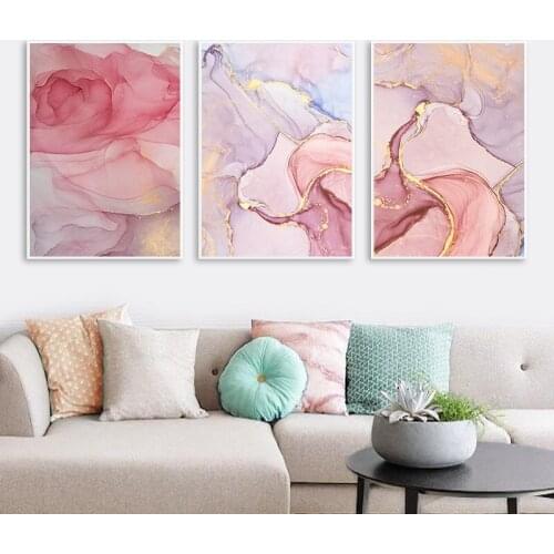 Diamond painting 5D DIY Pink Golden diamond paint of Diamond mosaic Rhinestones Diamond Embroidery Cross stitch kits