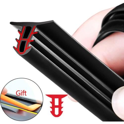Car Stickers Dashboard Sealing Strips Sound Insulation Rubber Strip for Mazda Toyota BMW Audi KIA Auto Interior Accessories