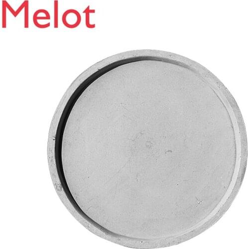 Cement Flower Pot Tray Northern European Style Indoor Creative Large Size Cylindrical Rectangular Geometric Base home decore