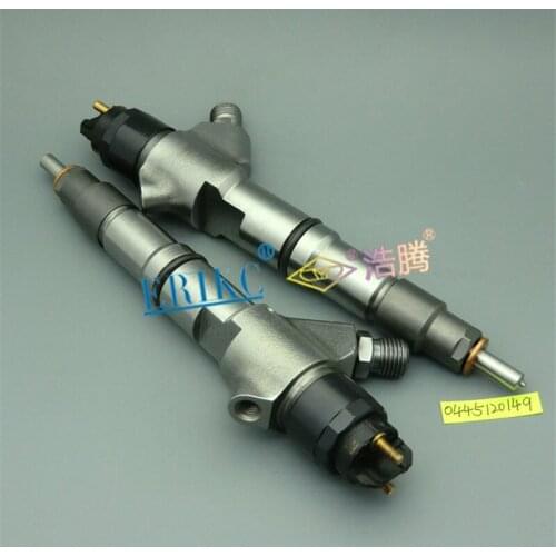 ERIKC 0445 120 149 WEICHAI truck engine injector 0445120149 and 612600080611 common rail fuel injection 0 445 120 149 diesel
