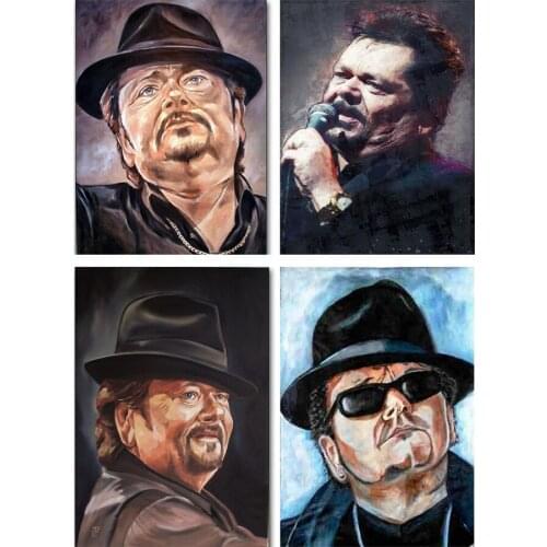 Dutch singer 5D DIY full square/round diamond painting character cross stitch embroidery rhinestone embroidery mosai