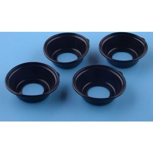 4pcs Motorcycle Carburetor Plunger Diaphragm Vacuum Membrane Fit for Suzuki GSXR750H GSXR750G GSXR1100 KATANA GSX1100FP GSX1100F