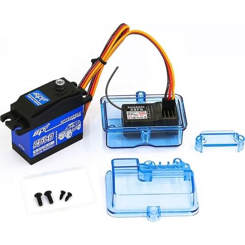Transparent Waterproof ESC Receiver Box Protective Case Cover Sealed Box for RC Boat Model Accessories