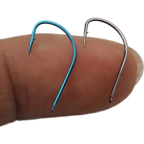 Rompin 50pcs/bag fishing stream hook fishhooks Barbed Hook High Carbon Steel for Grass Carp Lures Earth Worm Fishing Accessories
