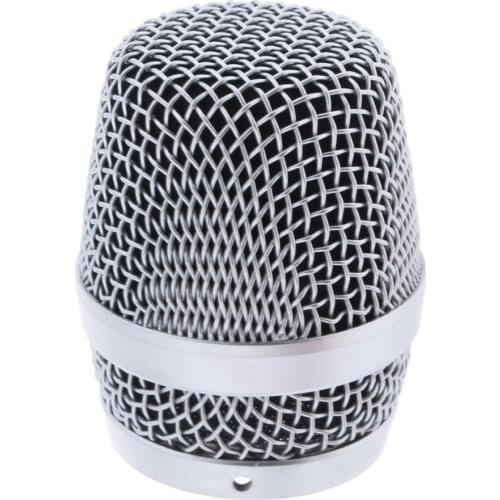 Steel Mesh Microphone Mic Grille Head for Microphone Replacement Parts