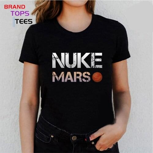Space X Nuke Mars T-shirt Elon Musk T shirt Rocket SpaceX tshirt Vintage Nuke Mars T shirt Tesla Roadster Space to Mars teeshirt